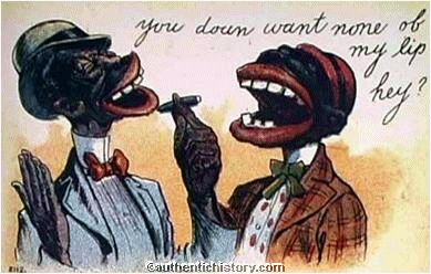 1900s Postcard You Doun Want None of My Lip