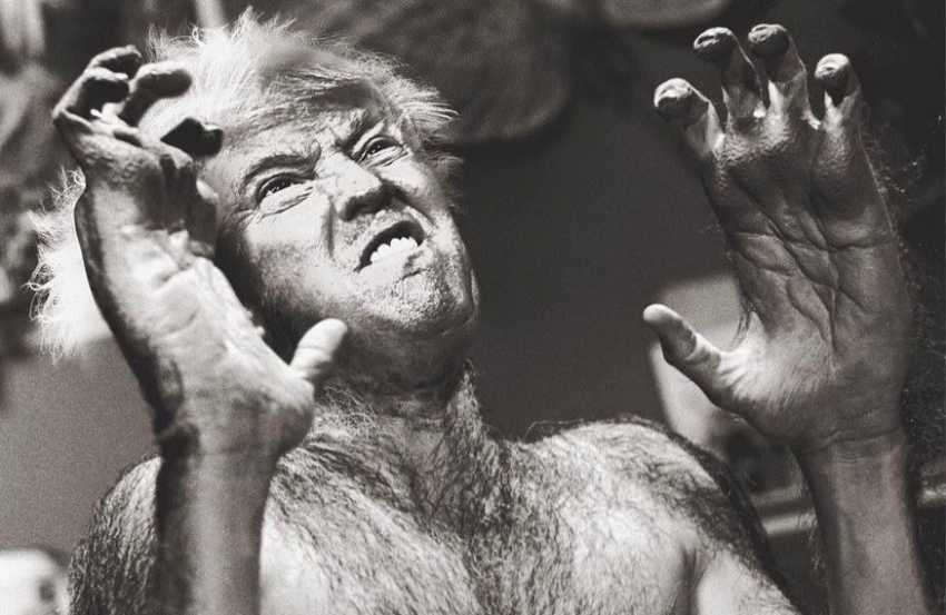 Donald Trump monster