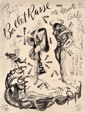 salvador dalí ballet russe de monte carlo