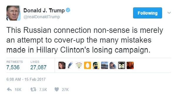 trump hillary losing campaign tweet