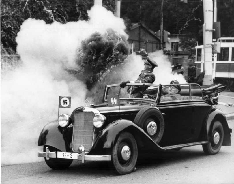Heydrich assassination reconstruction