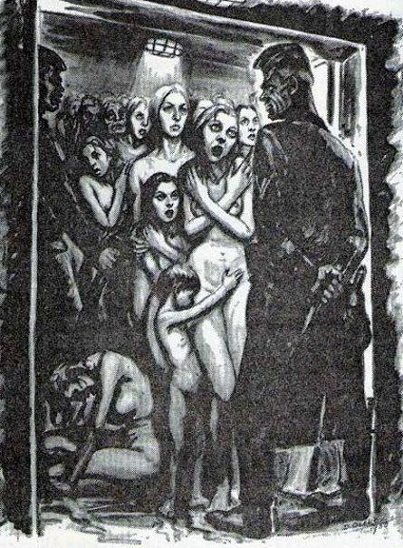The showers Gas chamber