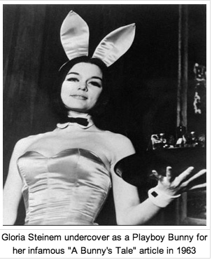 Gloria Steinem Playboy bunny