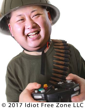 Kim Jong un plays war games