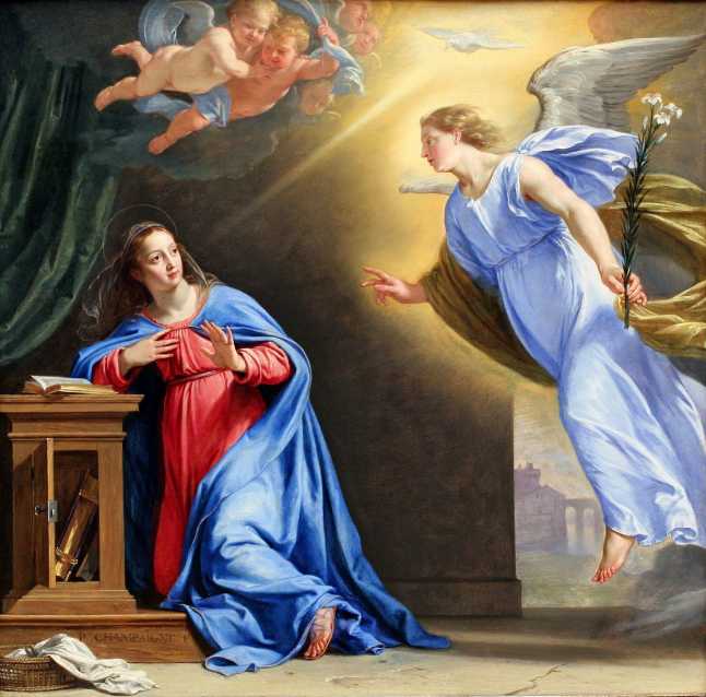 LAnnonciation 1644 Philippe de Champaigne