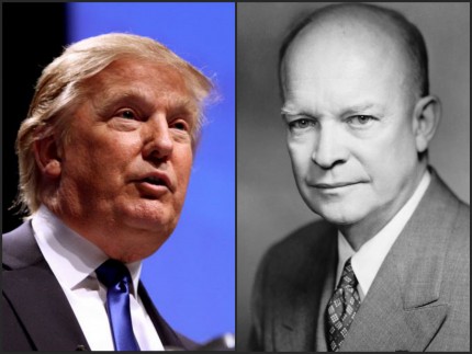 President Dwight Eisenhower Donald Trump