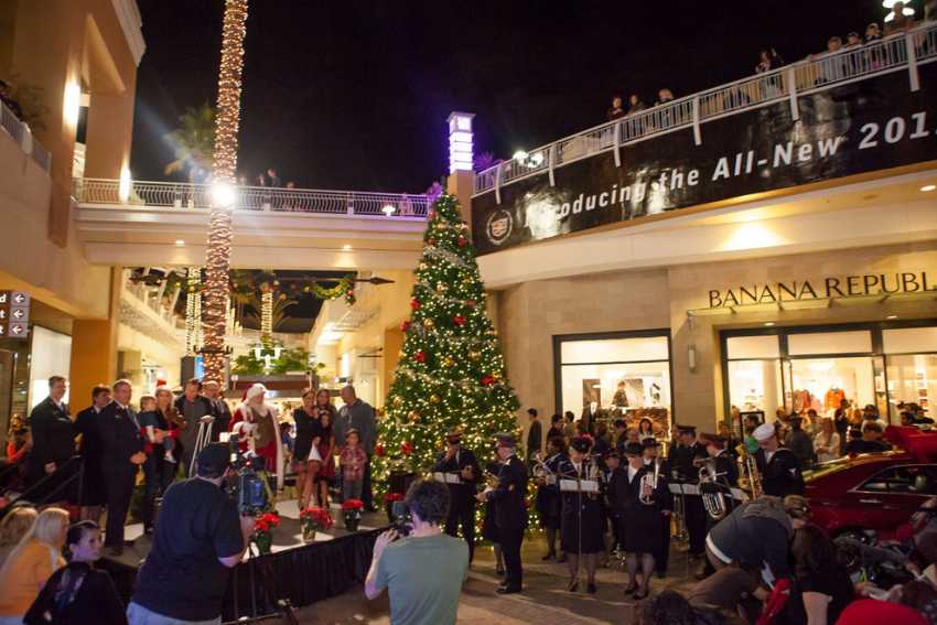 San Diego Fashion Valley christmas