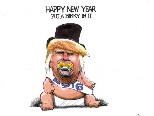 Trump New Years Baby