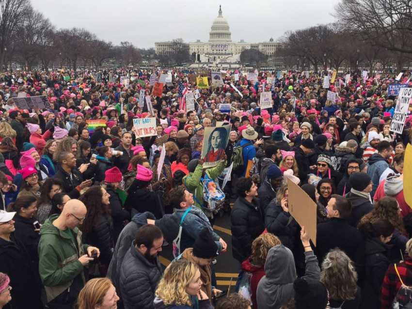 Womens march Washington