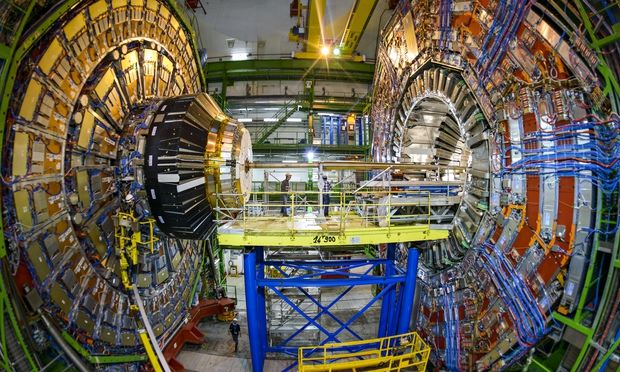 Work under way on the LHC