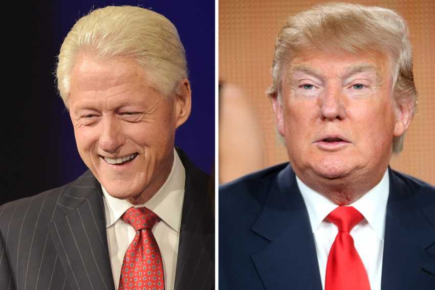 bill clinton donald trump
