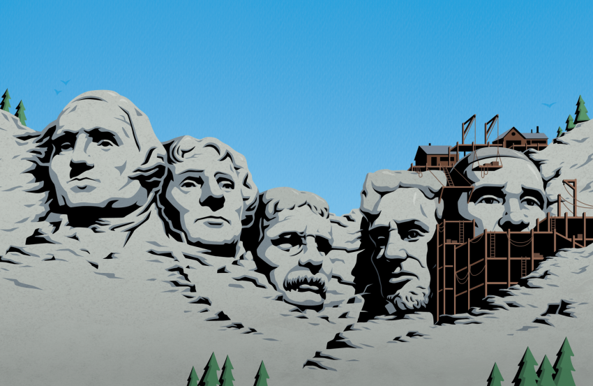 Mount Rushmore Obama