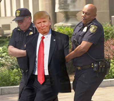 Trump arrested