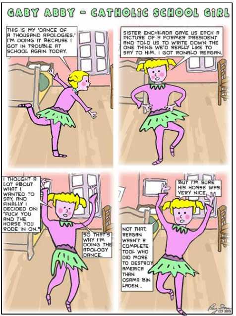 Abby Does One For The Gooper I mean Gipper