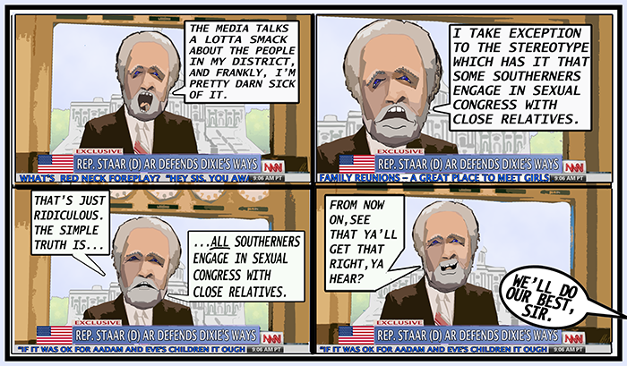 CONGRESSMAN R SPEAKS OUT